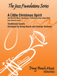 A Little Christmas Spirit Jazz Ensemble sheet music cover Thumbnail